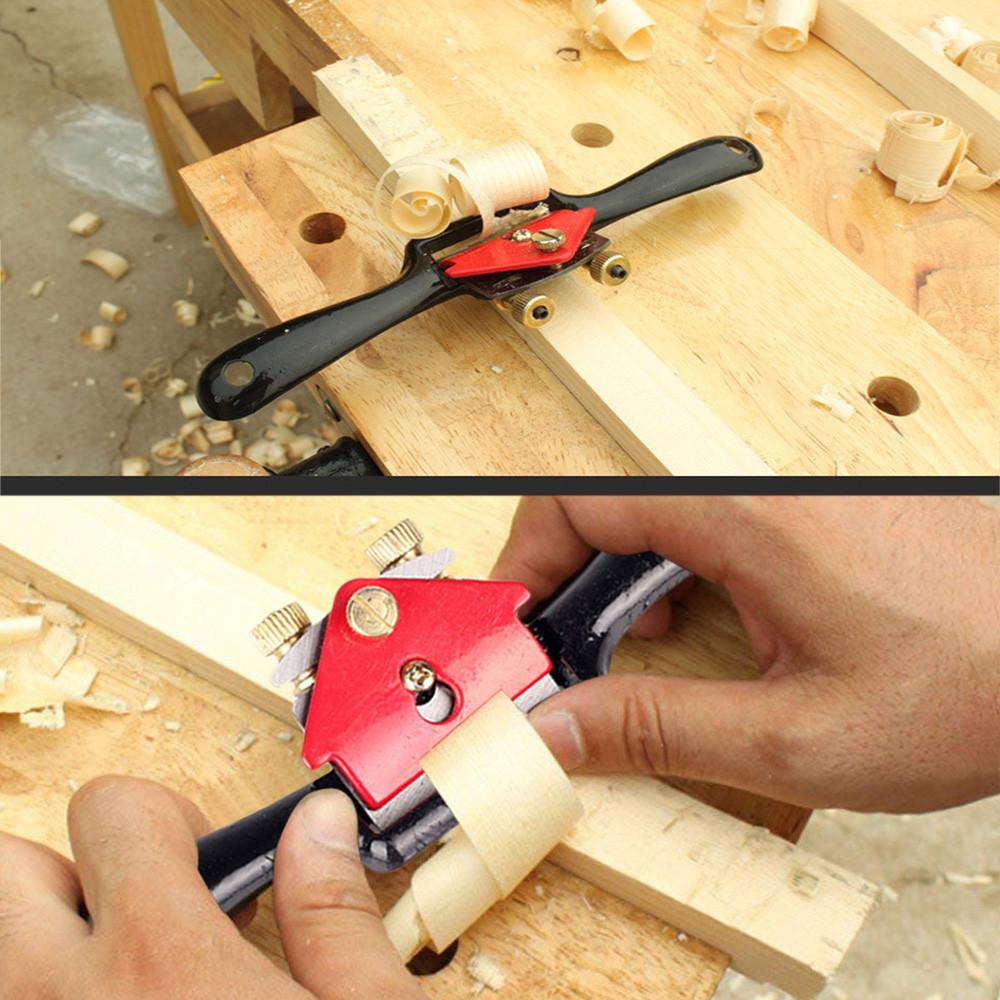 Деревообрабатывающий строгальный станок, плотницкий инструмент, инструмент для удаления заусенцев с регулируемыми спицами