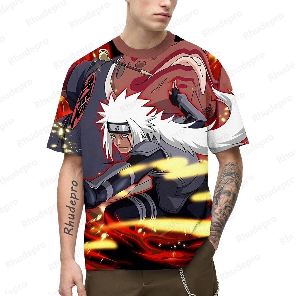 Uchi Haba T-shirt Short Sleeve Clothing Naruto High Quality Gift Fashion Y2k Clothes Trend Anime Shirts Streetwear