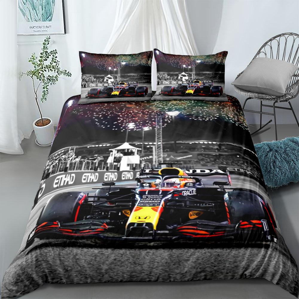 Комплект пододеяльника с физическими формулами UK Односпальный Двуспальный Королевский US Полуторный Полный Кинг Сайз Комплект постельного белья