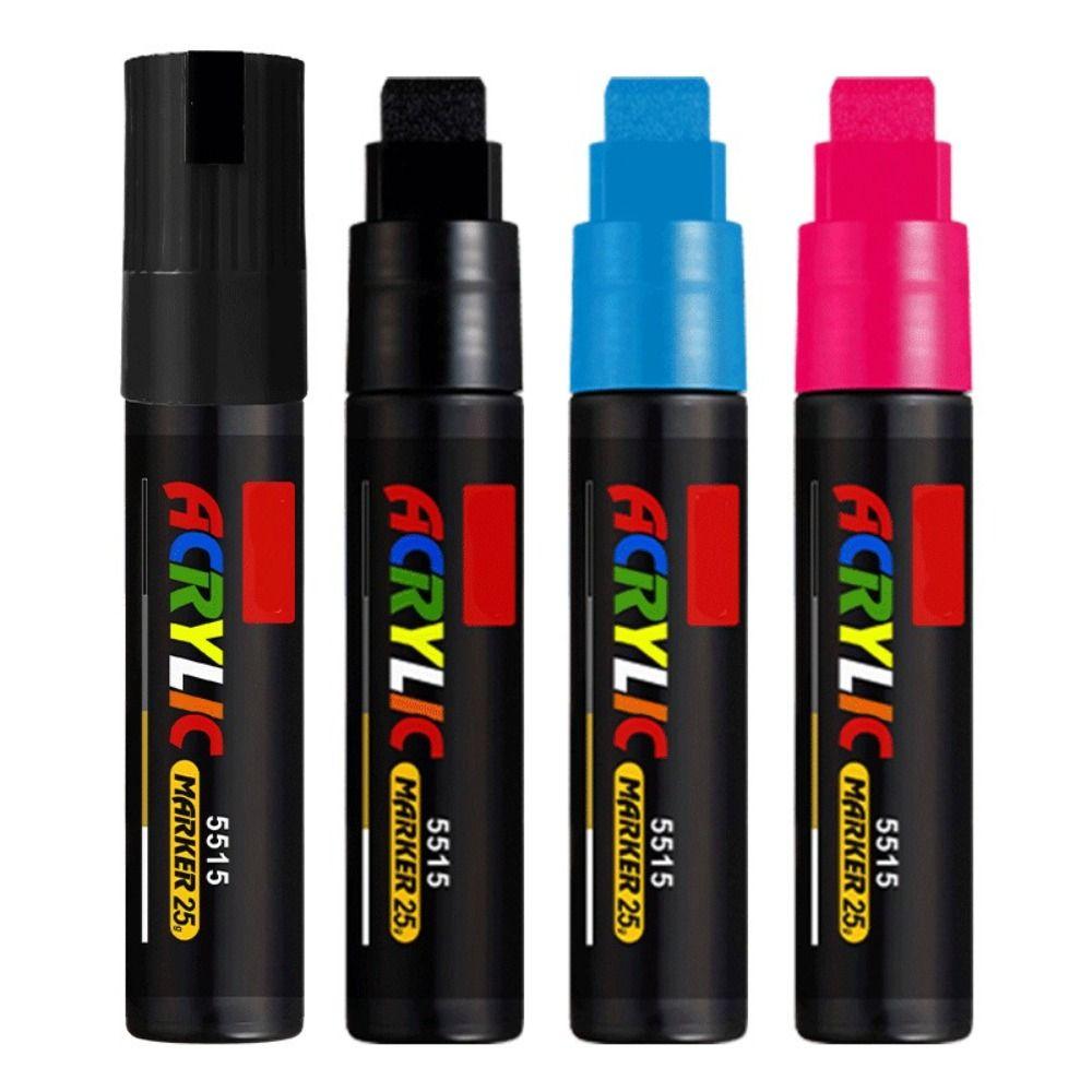 Large Capacity POP Pens 8MM/15MM Line Width Advertising Poster Markers Drawing