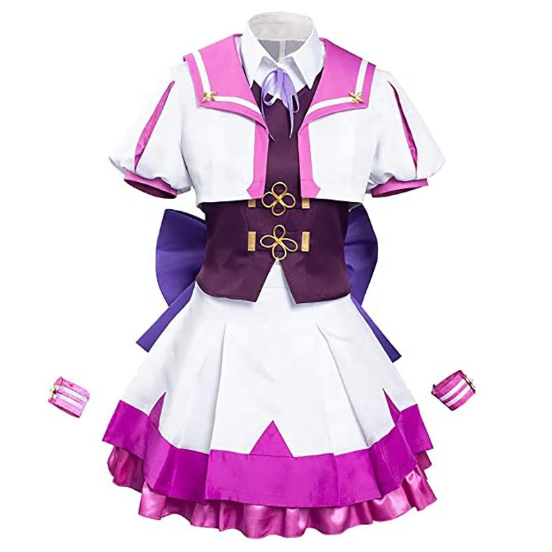 Pretty Derby Costume High School Uniform Outfit Lolita Sailor Dress Special Week Anime Cosplay Costumes