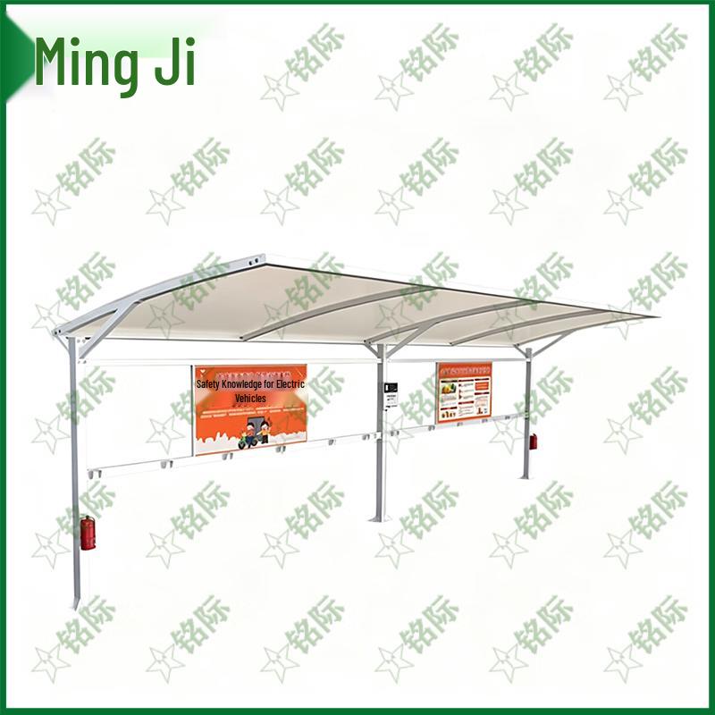 Mingji Membrane Structure EV Charging Carport and Awning