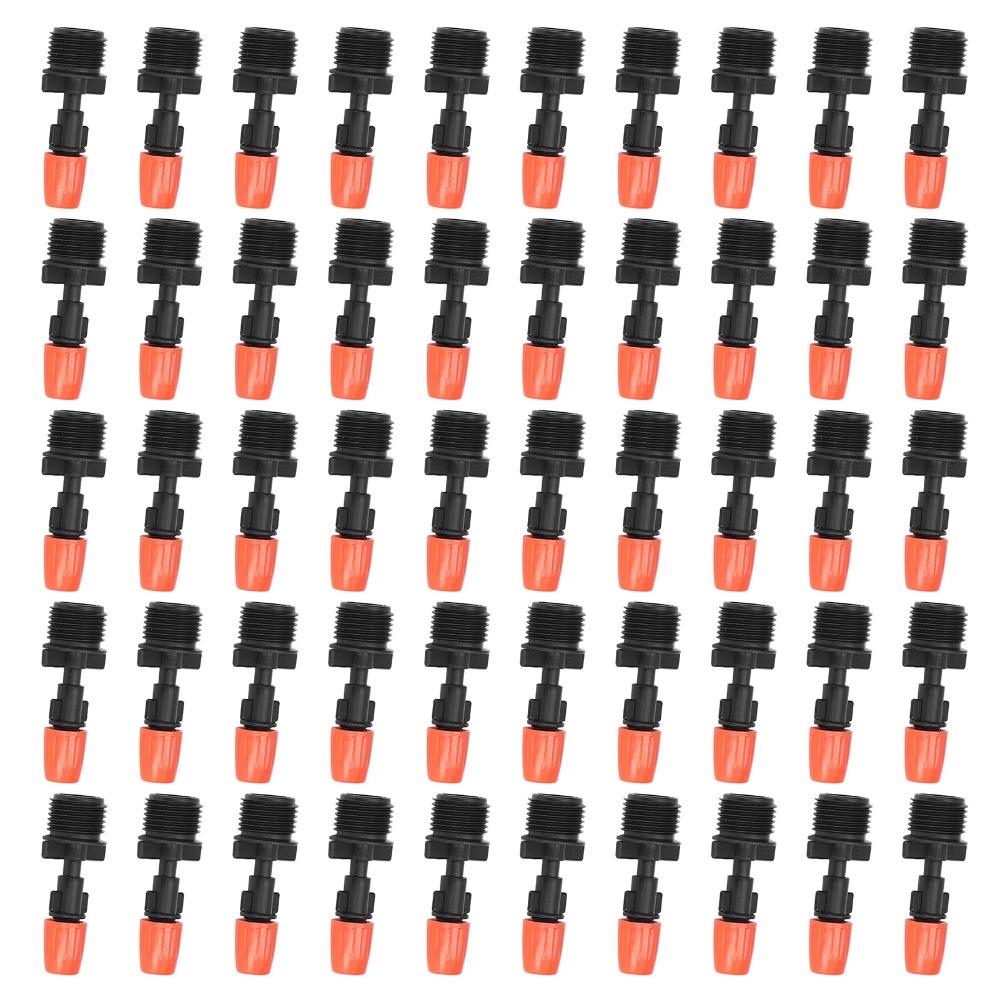 50pcs Easy To Install Misting Nozzle POM Water Spray Nozzle Water Spray Head  Seedling Cultivation