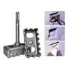 Square Drill Hole Opener Electric Hammer Hole Expansion Plumber Electrician Wall Slotting Installation Socket Tool Accessories