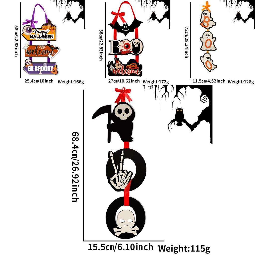 Элегантная деревянная табличка «Boo» на Хэллоуин с дизайном привидения для праздничного украшения дома и сада