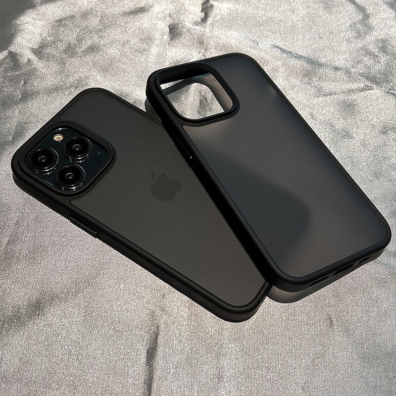Применимо к чехлу для мобильного телефона iPhone17 матовое покрытие ощущение кожи Apple 16 оптом 15ProMax противоударный 14 модный бренд защитный чехол