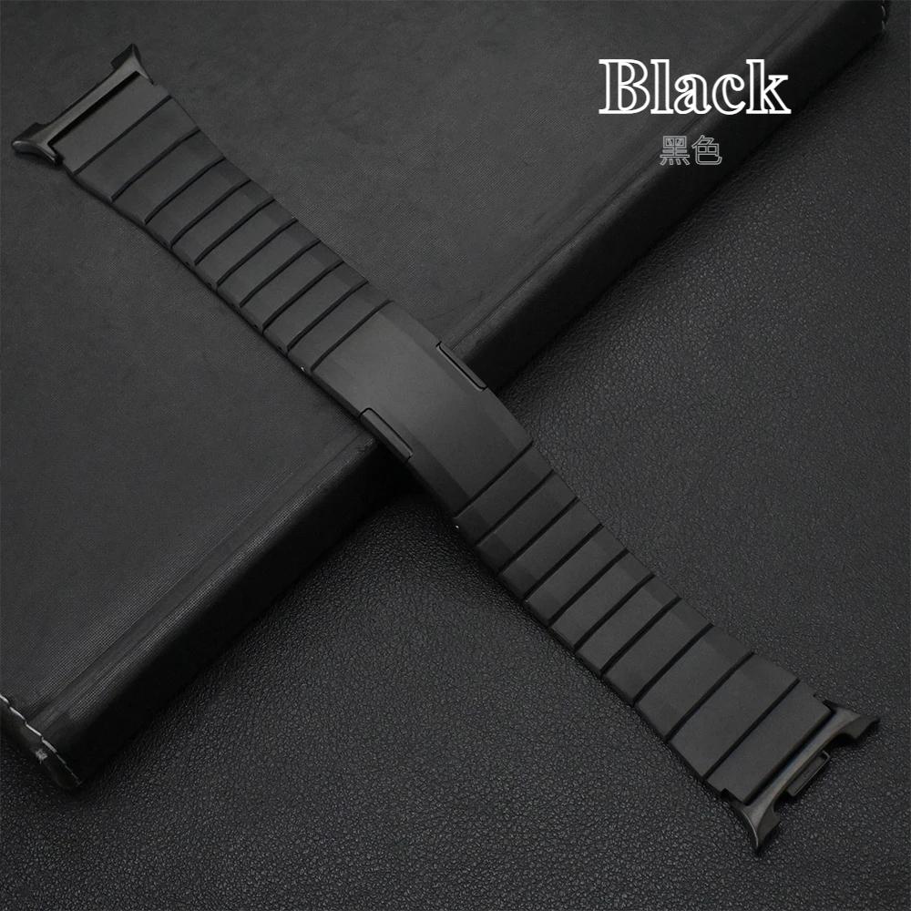 Титановый ремешок для Samsung Galaxy Watch 8 44 мм 40 мм 8 Classic 46 мм Роскошный металлический браслет для Galaxy Watch 4 5 6 7 Ultra 47 мм Аксессуары