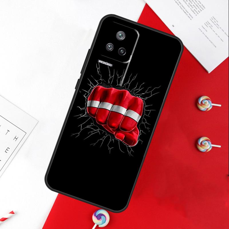 Чехол с флагом Латвии для Xiaomi 14 Ultra 15 13 11T 12T 13T 14T Pro POCO X7 Pro X3 X5 X6 M6 F5 F6 Pro
