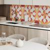 Self-Adhesive Printed Vinyl Panel 100x50 cm Abstract Geometric Pattern