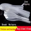 Disposable Plastic Soup Spoon