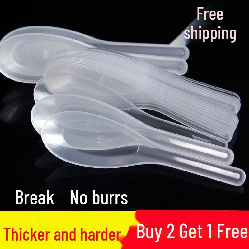 Disposable Plastic Soup Spoon