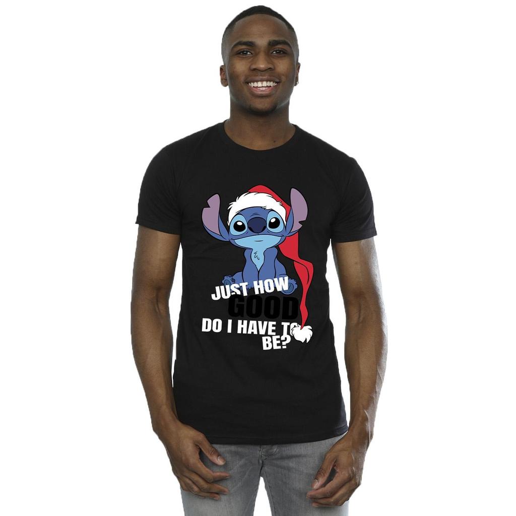 Disney Mens Lilo & Stitch Just How Good T-Shirt