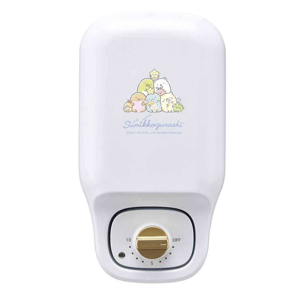 CCP Crispy Character Multi-Sandwich Maker, Sumikkogurashi, KM-CM75-SG, White