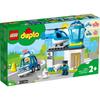 LEGO Duplo Duplo City Police Station Helicopter 10959 Toy Block Present Infant Baby Police Police Station Helicopter Boys Girls 2 Years Old and Up