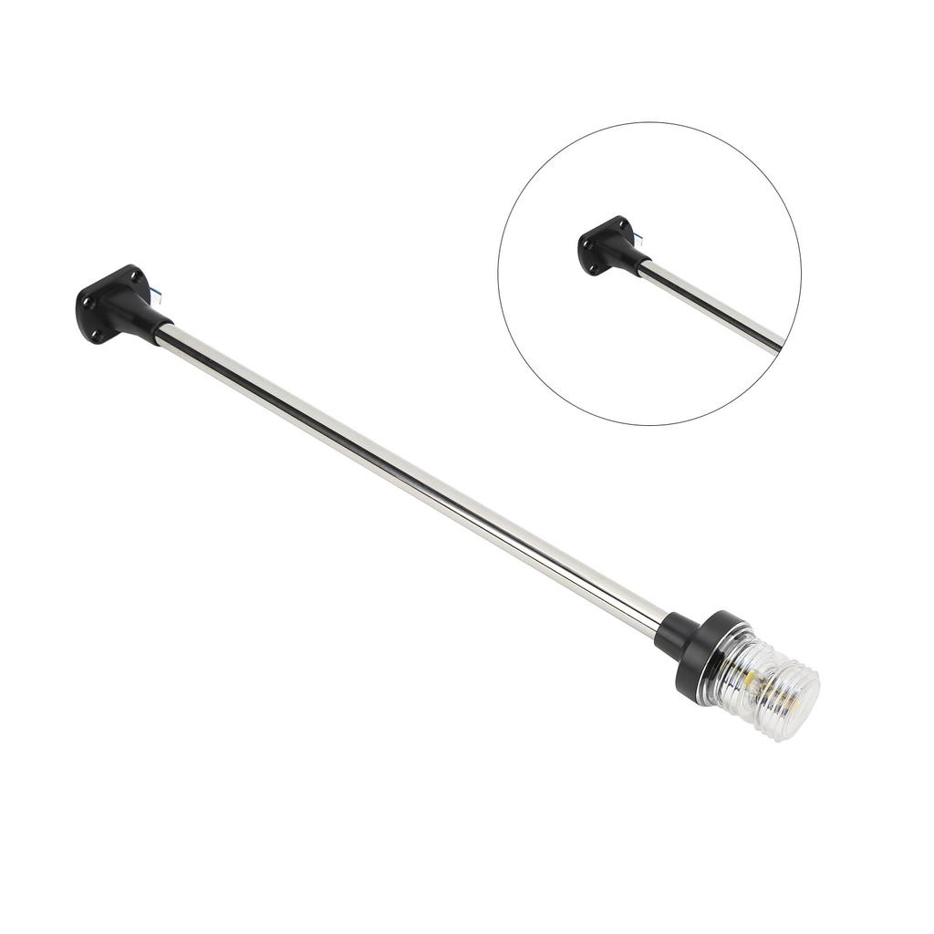5W 5000K 24 Inches LED Anchor Navigation Lights 360 Degree All Round Anchor Stern Lamp DC12V 24V