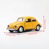 Alloy Car Model Beetle Vintage Door Opening Children'S Toy Motorcar Cake Decoration Collection Accessories For Boy Gift