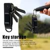 Зажим для хранения ключей Компактный дизайн Металлическая конструкция Уличный портативный органайзер для хранения ключей Совместим с различными типами ключей