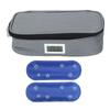 Insulin Cooler Travel Case Medication Diabetic Cooler Thermometer Temperature Display Refrigerated