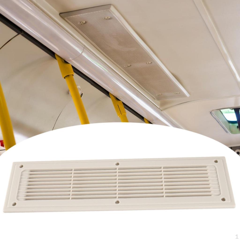 Крышка вентиляционного отверстия для автофургона, решетка для кондиционера, прямоугольная, сменные детали, решетка для вентиляции с жалюзи