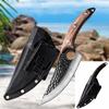 Handmade Stainless Steel Kitchen Chef Boning Knife Fishing Knife Meat Cleaver Cooking Cutter Butcher Knife
