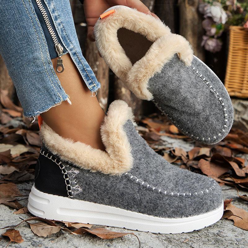 Модные женские ботинки 2024 года, трендовые зимние ботинки с мехом, сохраняющие тепло, зимняя обувь, женские ботильоны, зимние ботинки, повседневная зимняя обувь