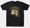 Gorillaz  Взрослый Маленький-3XL XXXL Черная Фанатская Футболка Унисекс