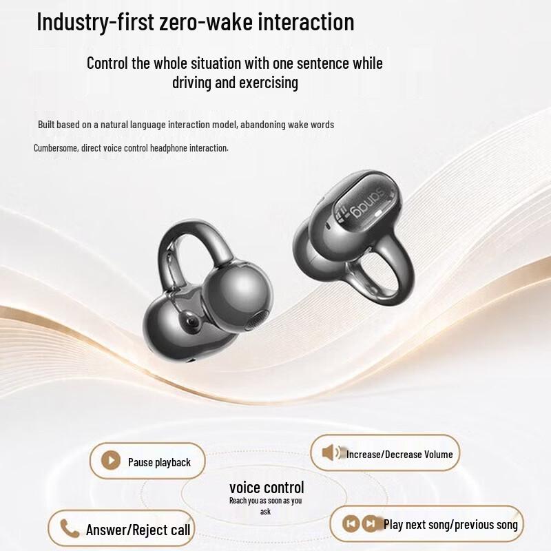 SANAG S8S Ultra Wireless Ear-Clip Bluetooth Headset