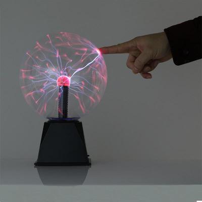 USB Плазменный шар ночник, активируемый звуком