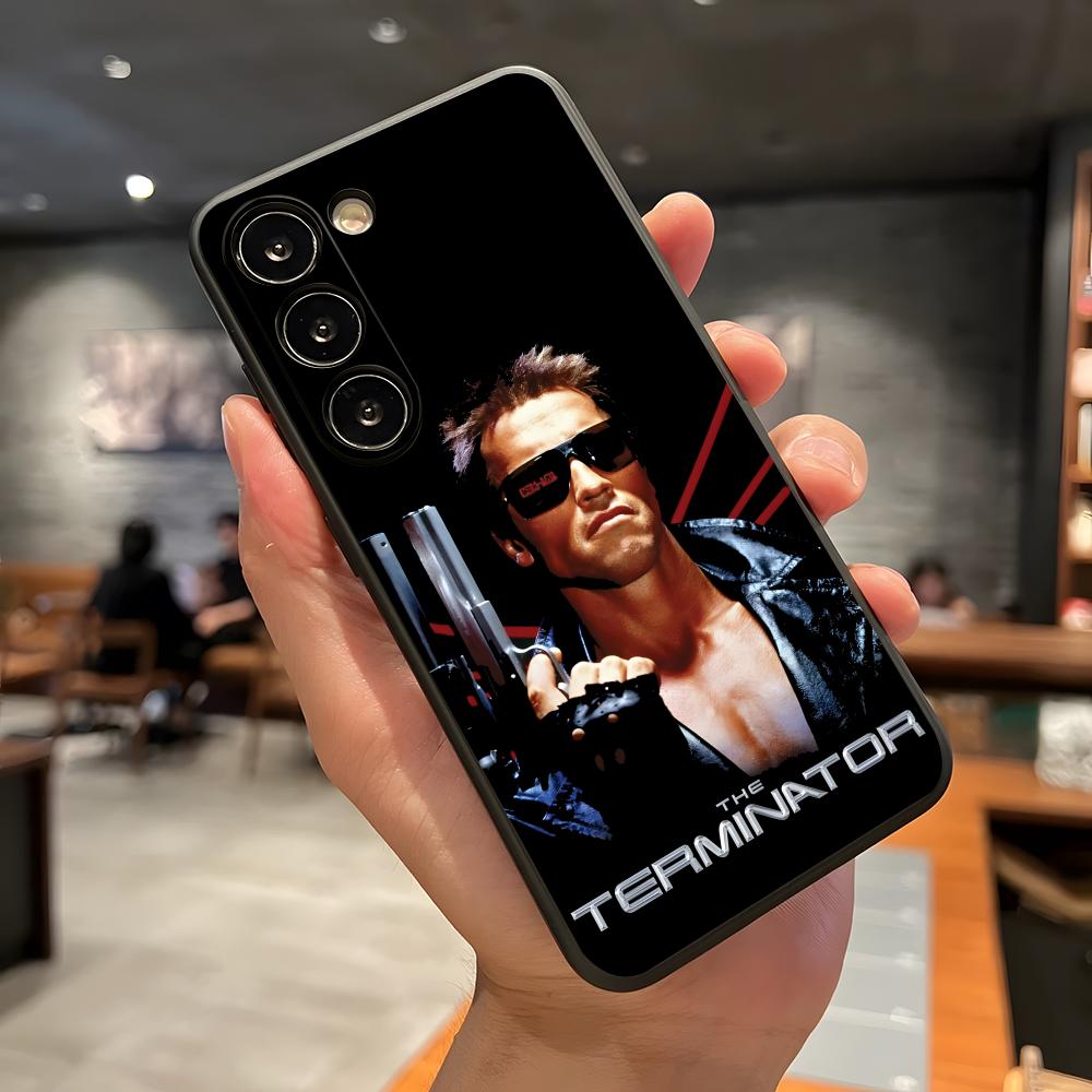 Movie The T-Terminator Phone Case For Samsung A56 A36 A26 A16 A15 A25 A35 A55 A14 A34 A24 A54 Black Soft Shell