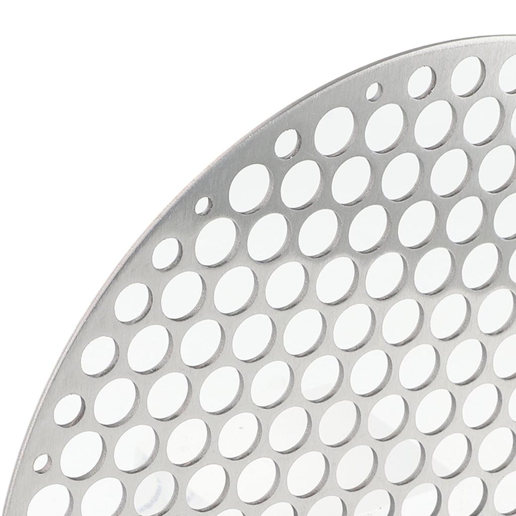 Stainless Steel Roasting Rack Round Mesh BBQ Mat for Charcoal Grilling