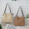 Women's Large Capacity Fashion Straw Shoulder Bag - Hollow Design Beach Tote