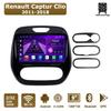 Автомобильная магнитола Android Car-Play для Renault Captur Clio 2011-2018 Мультимедийный проигрыватель Головное устройство Стерео Навигация GPS BT WIFI, 8 ЯДЕР ,2+32ГБ