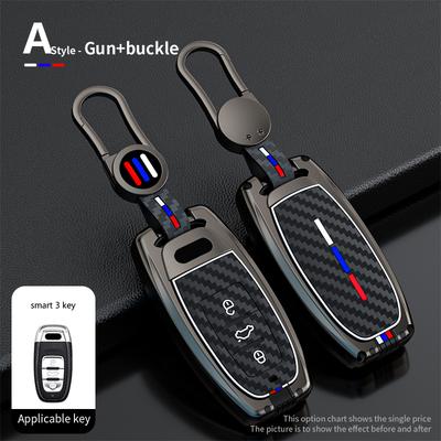 Чехол для ключа автомобиля для A1 A3 8V A4 B8 B9 A5 A6 C7 A7 A8 Q3 Q5 Q7 S4 S6 S7 S8 R8 TT Аксессуары для брелока Llavero