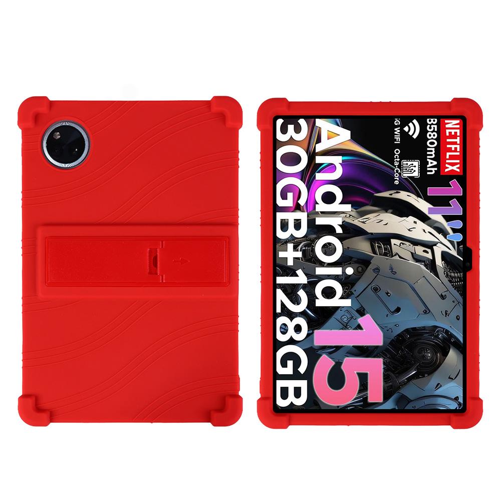 Soft Silicone Case for Doogee Tab G6 A9 Pro Plus T36 T40 Pro T20 Ultra T20S T20 T10Plus Adjust Stand Cover Kids Safe Shockproof