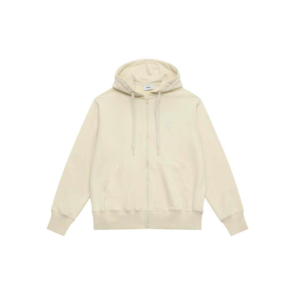 New MLB New York Yankees Basic Collection 25FW Sweatshirt Unisex Deep Ivory 3ATRB0154-50CRD