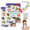 First English Words Sound Book, My First English Sound Toy,470+ Words, 21 Themes, Speak and Spell, Fun Word Game for Educational Language