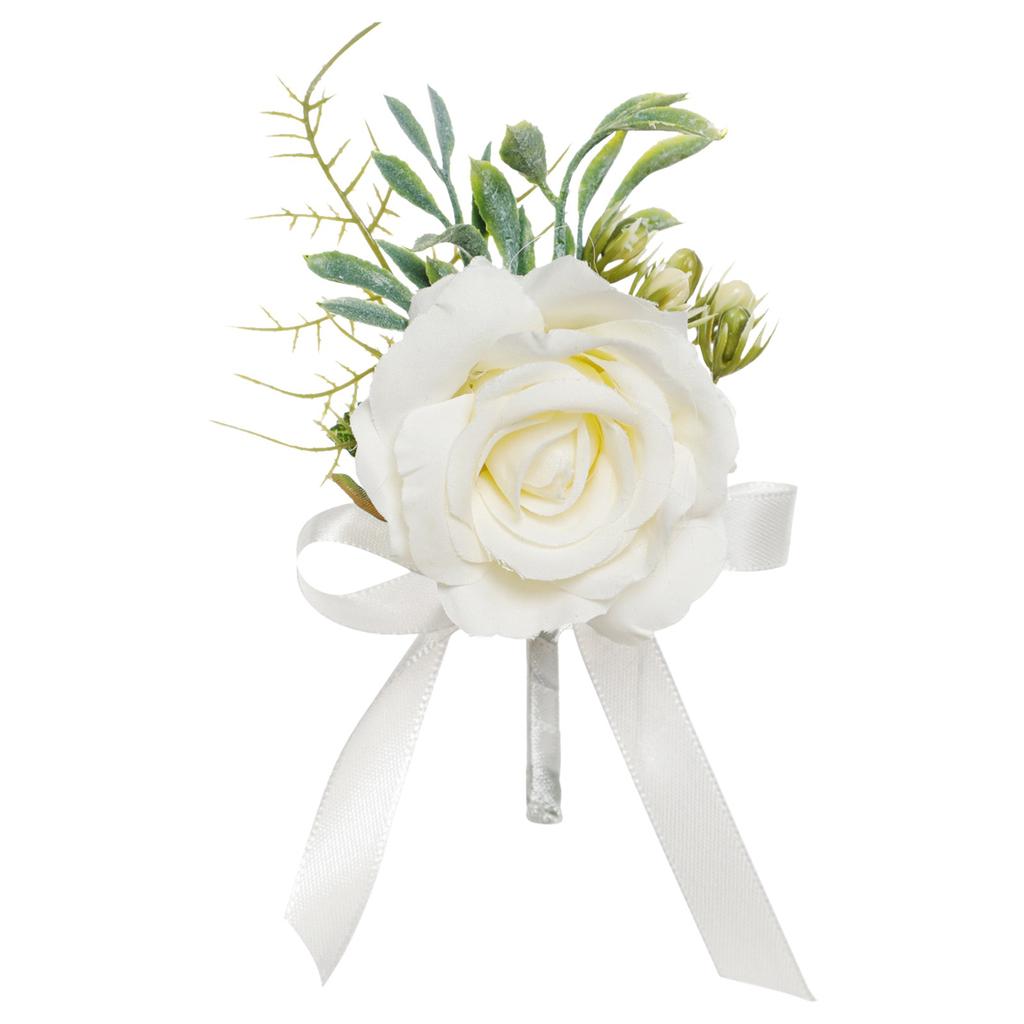 Браслет-корсаж на запястье, корсаж и корсаж для выпускного вечера, браслет-корсаж с розой для свадьбы, годовщины, выпускного вечера