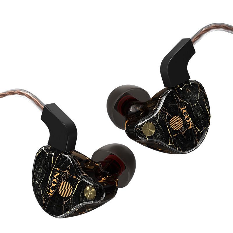 iKcon Scan10 Wired In-Ear Monitor & Sound Card for Streamers (No Mic)