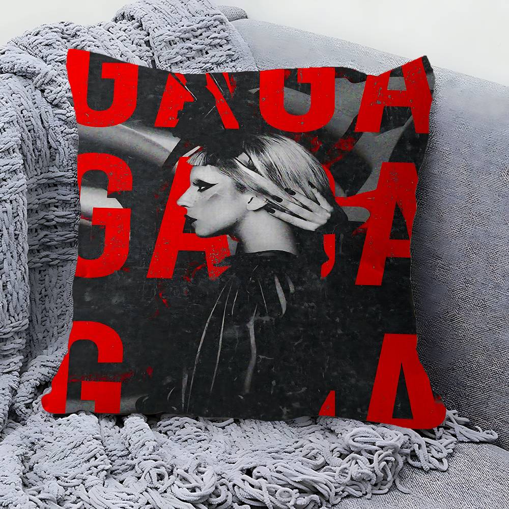 Наволочка с изображением певицы Леди Гаги, Маяма, Мультяшный Подарок, Наволочка для Подушки, Спальня, Дом, Диван, Стул, Декор Сиденья, Наволочка