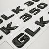 3D ABS Car Letters Logo GLK220 GLK300 GLK350 Badge Rear Trunk Sticker For Mercedes Benz GLK220 GLK300 GLK350 X204 Accessories
