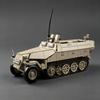 Вторая мировая война Немецкая армия Sd.Kfz.251 Полугусеничный Бронированный Транспортер Строительные Блоки Танк Масштабная Модель — Обучающая Игрушка для Мальчиков и Девочек
