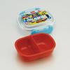 Skater Детский маленький ланч-бокс, один ярус, 270 мл, куполообразный, дизайн Tomica, сделано в Японии, QAF1AG-A