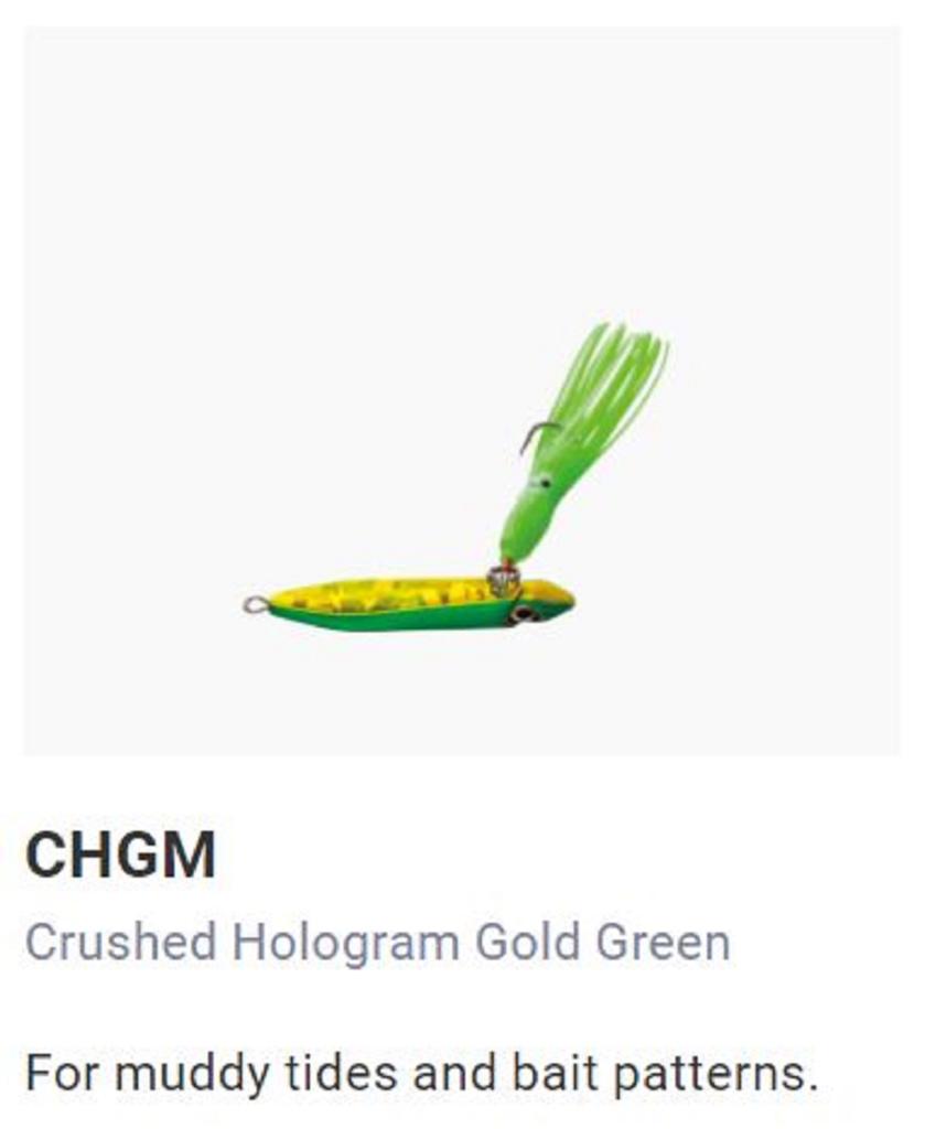 Yo Zuri Salty Bait Inchiku Rubber Jig 60 Grams F887-CHGM (6120)