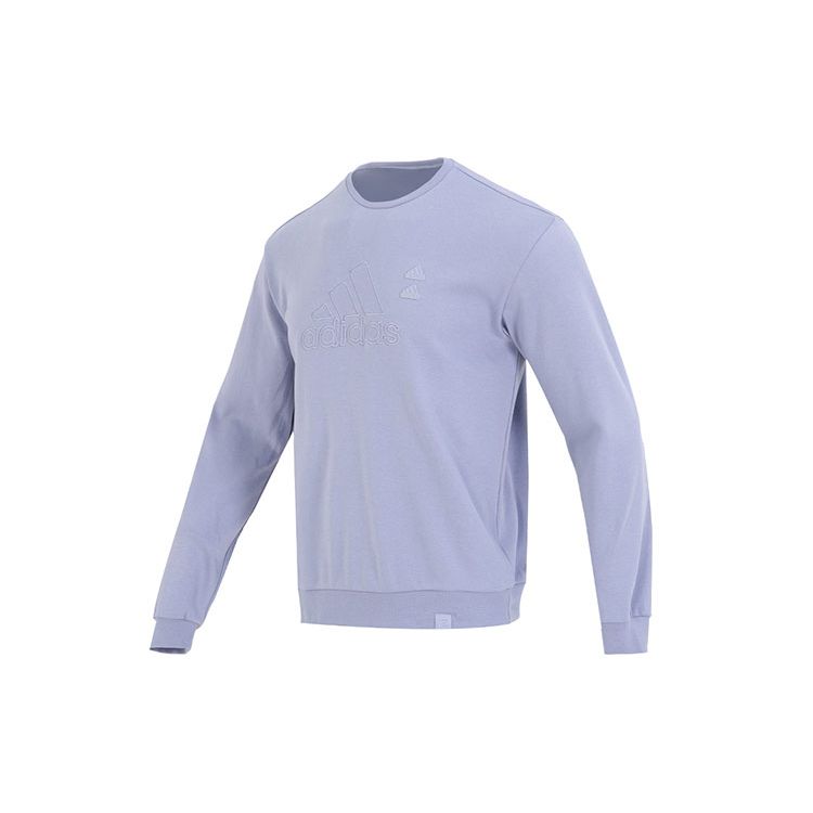 Adidas Толстовка с логотипом Essential, мужские топы фиолетового цвета IA6955