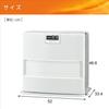 Тепловентилятор Corona Oil Heater VX Series до 12 до 17 Белый (Деревянные татами/Бетонные татами) FH-VX4624BY(W)