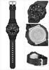 Часы Casio Полностью черные с функцией Life Log Прочные и материалы G-Shock GA-B010-1A1JF Мужские Измерение, Bluetooth, Солнечные, Экологичные