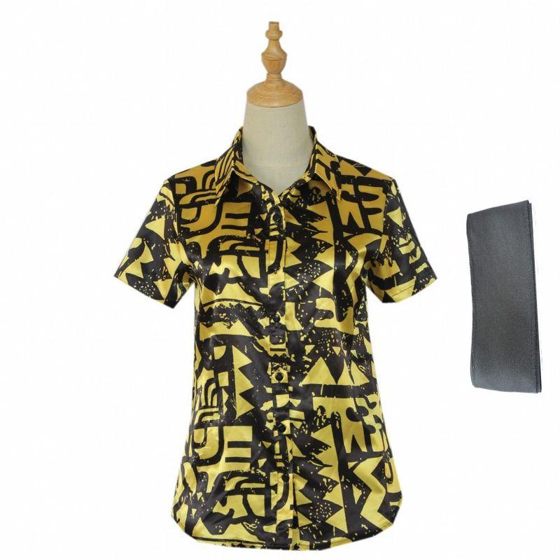Stranger Things Season 3 Digital Print Short-Sleeved Cosplay Costume