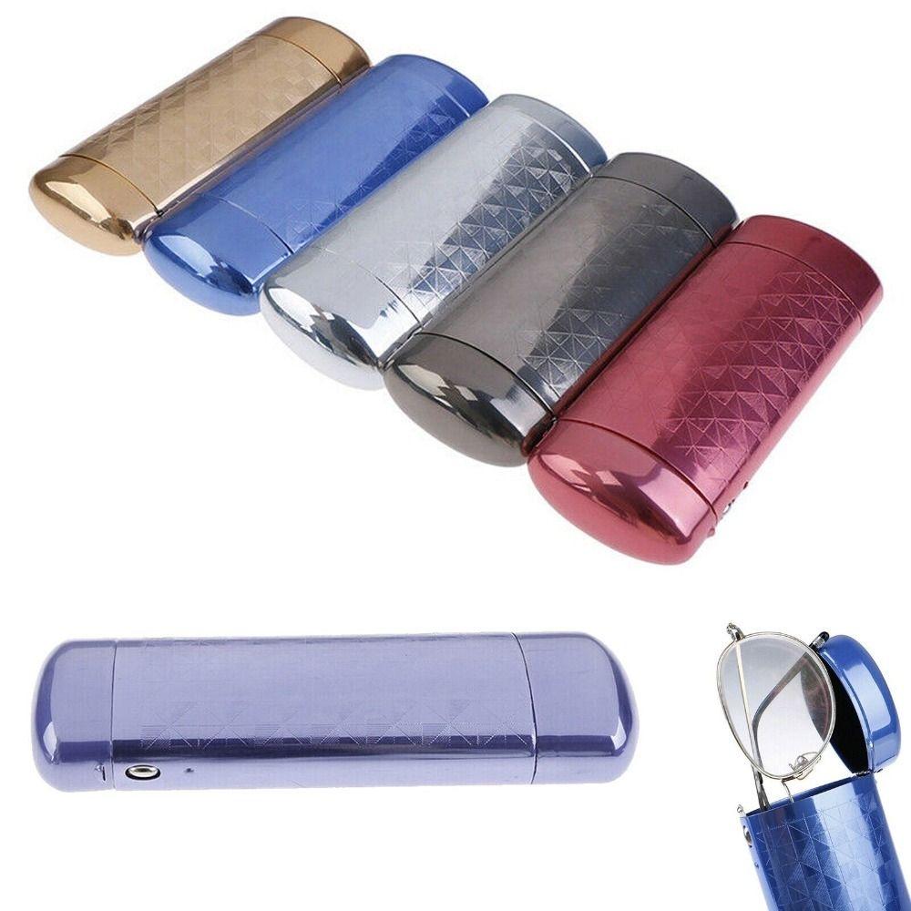 Capsule Flip Eyeglasses Case Superior Aluminum Eyeglasses Accessories Sunglasses Protector