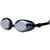 Mizuno N3JEC621 Unisex Cushioned Swimming Goggles In Perfect for Competitive Swimming Smoke/Silver Mirror,