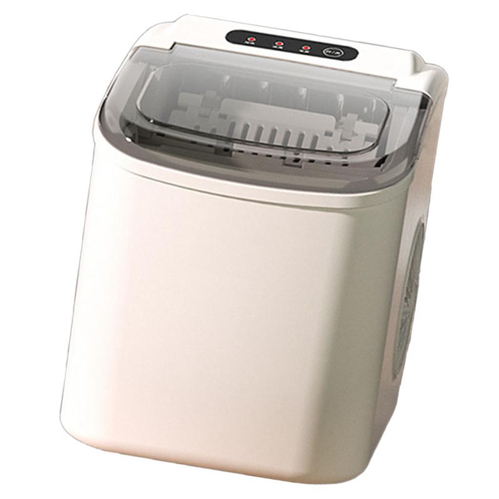 Countertop Ice Maker Mini Round Cube Automatic Ice Cube Machine for Home Party Kitchen